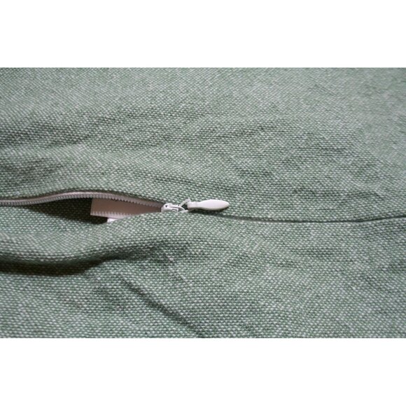 The Farmhouse Rachel Ashwell Set of 2 Green 20x20 Pillow Covers Shabby Cottage - Picture 5 of 7